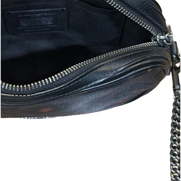 COACH Mini Ocelot Cheetah Print Jamie Crossbody Camera Bag, 2-way Minimalist - Picture 5 of 6